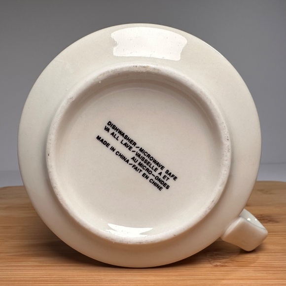 Vintage 1980s Kids Skiing Soup Mug - Picture 3 of 4